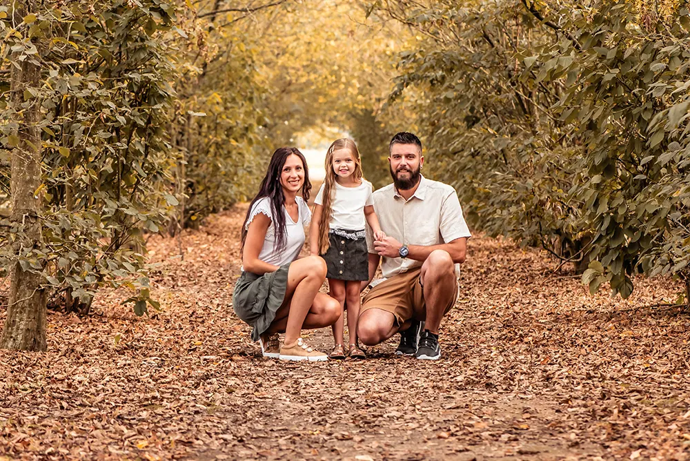 photographe famille en Sarthe - en forêt