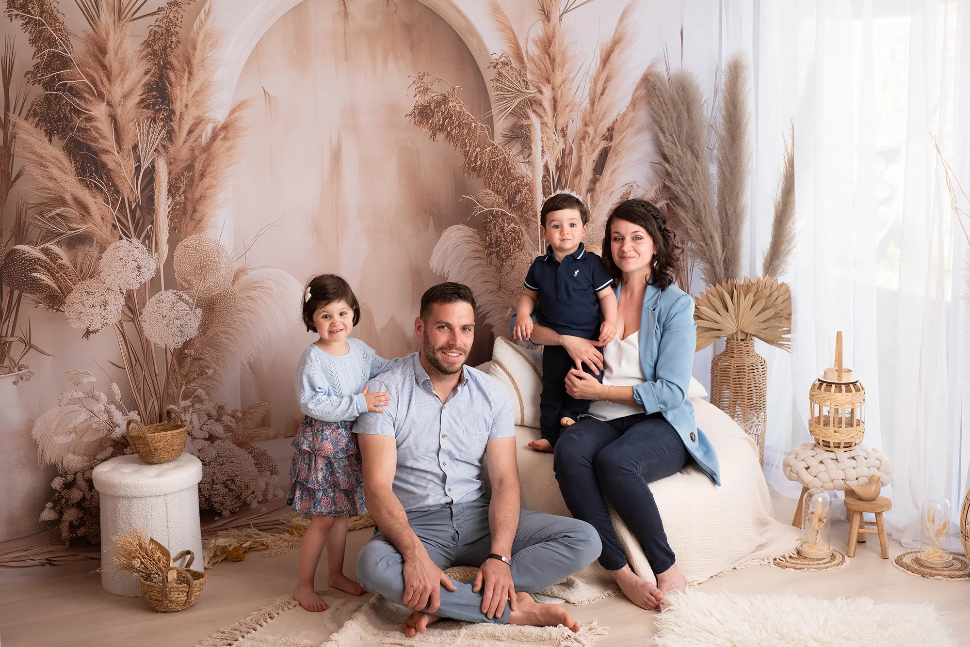 Photographe famille Le Mans - tous ensemble