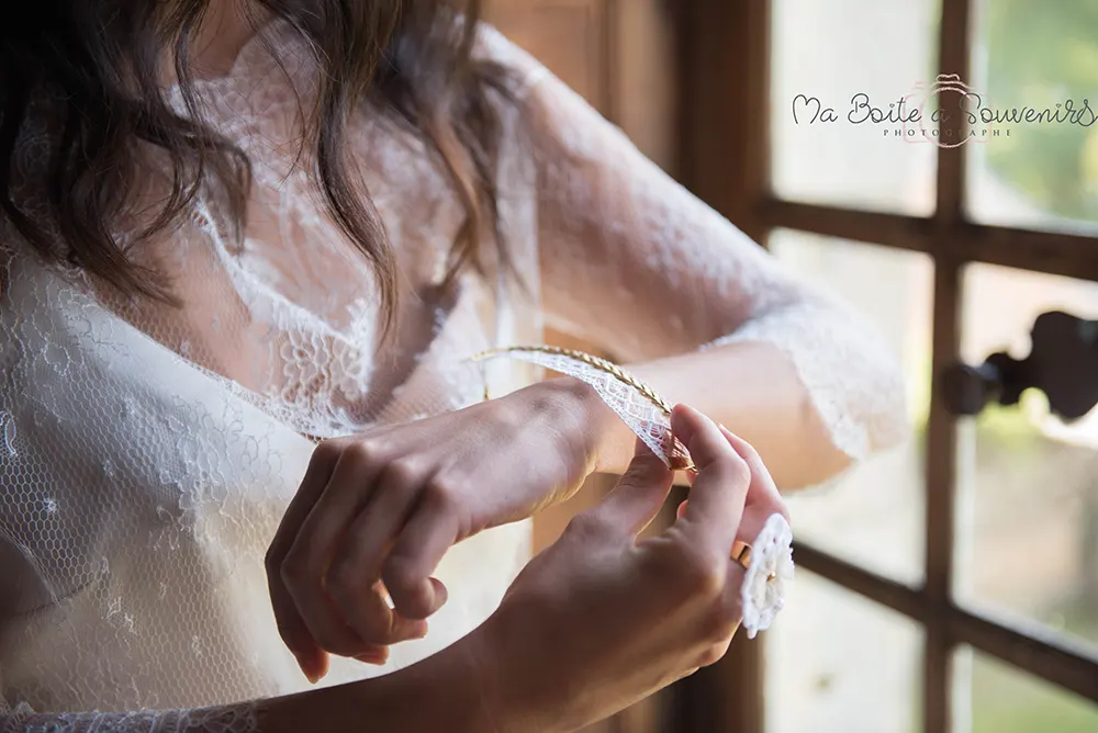 Photographe mariage Le Mans - préparation