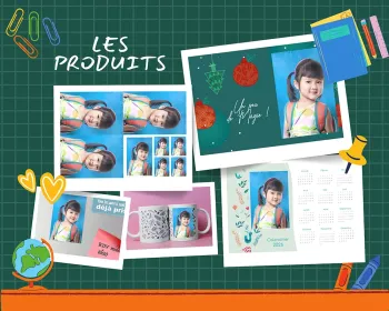 Photographe scolaire à Le Mans - Produits disponibles