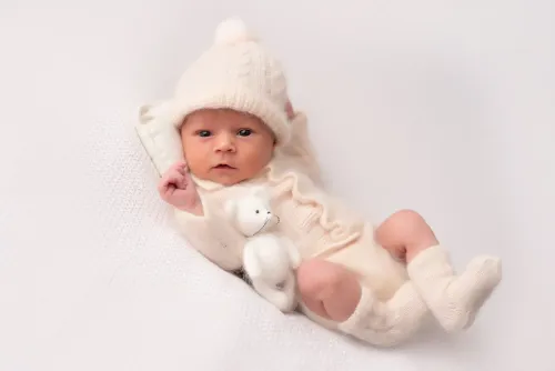 Portrait artistique naissance – photographe Le Mans